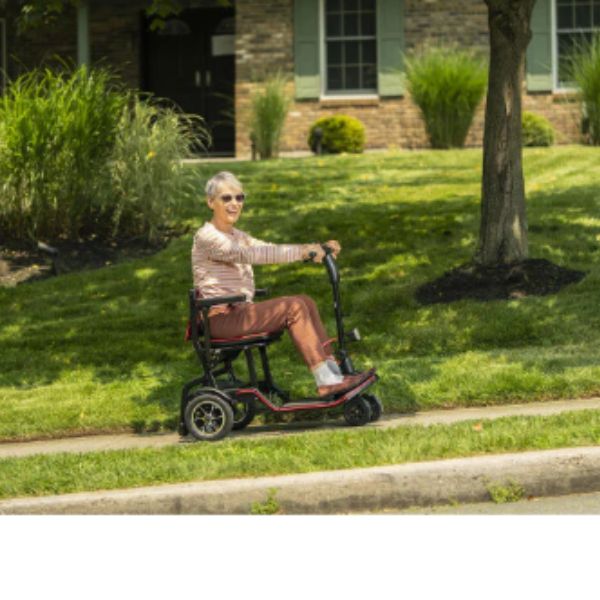 Feather Mobility Lightweight Electric Scooter - 37lbs Ultra-Portable Commuter Scooter for Adults - Perfect for Urban Travel, Campus Commutes & Last-Mile Transportation