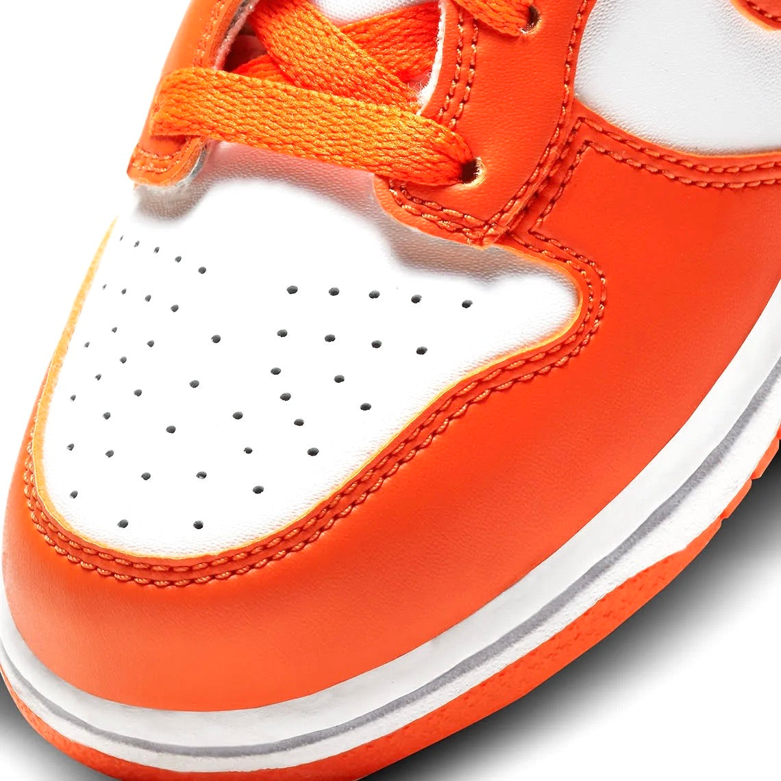 Nike Dunk High Retro GS Syracuse White Orange Blaze White Sneakers - Stylish Basketball Shoes for Women & Girls - Perfect for Casual Wear, Street Fashion & Sports
