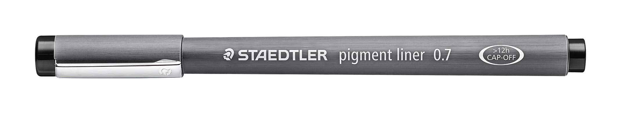 Staedtler 308 07-9 Pigment Liner Fineliner Pens - 0.7mm Ultra Fine Tip Black Ink - 10 Pack for Drawing, Sketching, Drafting, Journaling & Calligraphy | Perfect for Artists, Architects & Designers