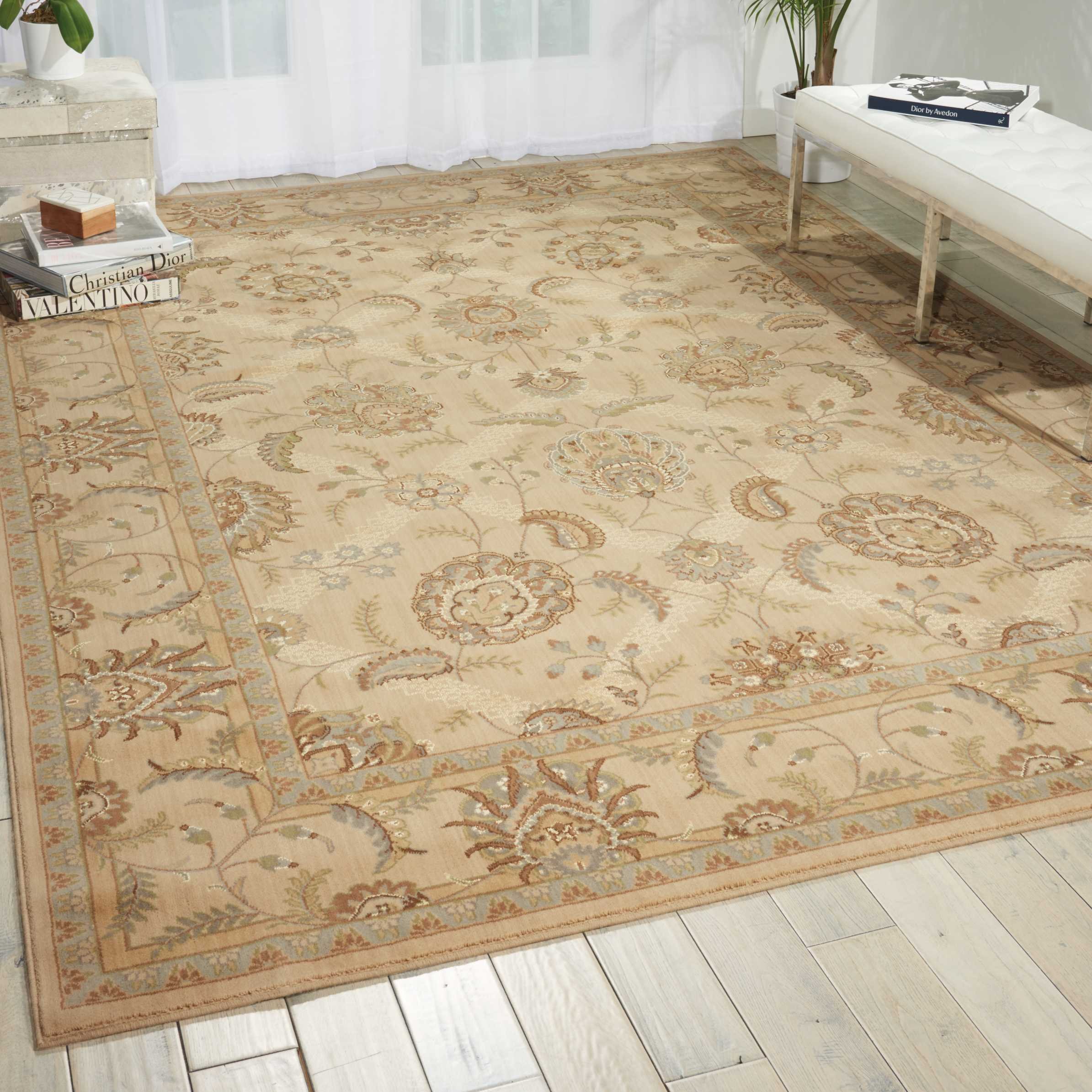 Nourison Persian Empire Ivory Area Rug 2' x 2'9