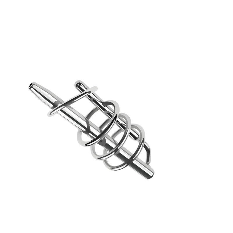 Premium Metal Urethral Sound Penis Plug Anal Dildo Sex Toy for Men - Smooth Urethral Masturbation Rod with Catheter Plug - Perfect for BDSM, Prostate Stimulation & Urinary Dilator Play