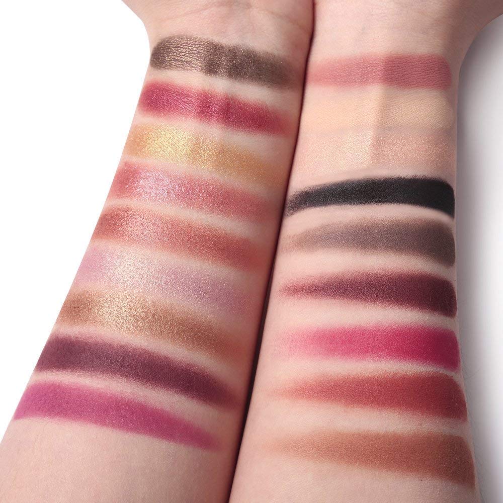 Nude & Rose Gold Eyeshadow Palette - Shimmer & Matte Professional Makeup Set for Day & Night Looks | Perfect for Bridal, Party & Everyday Wear