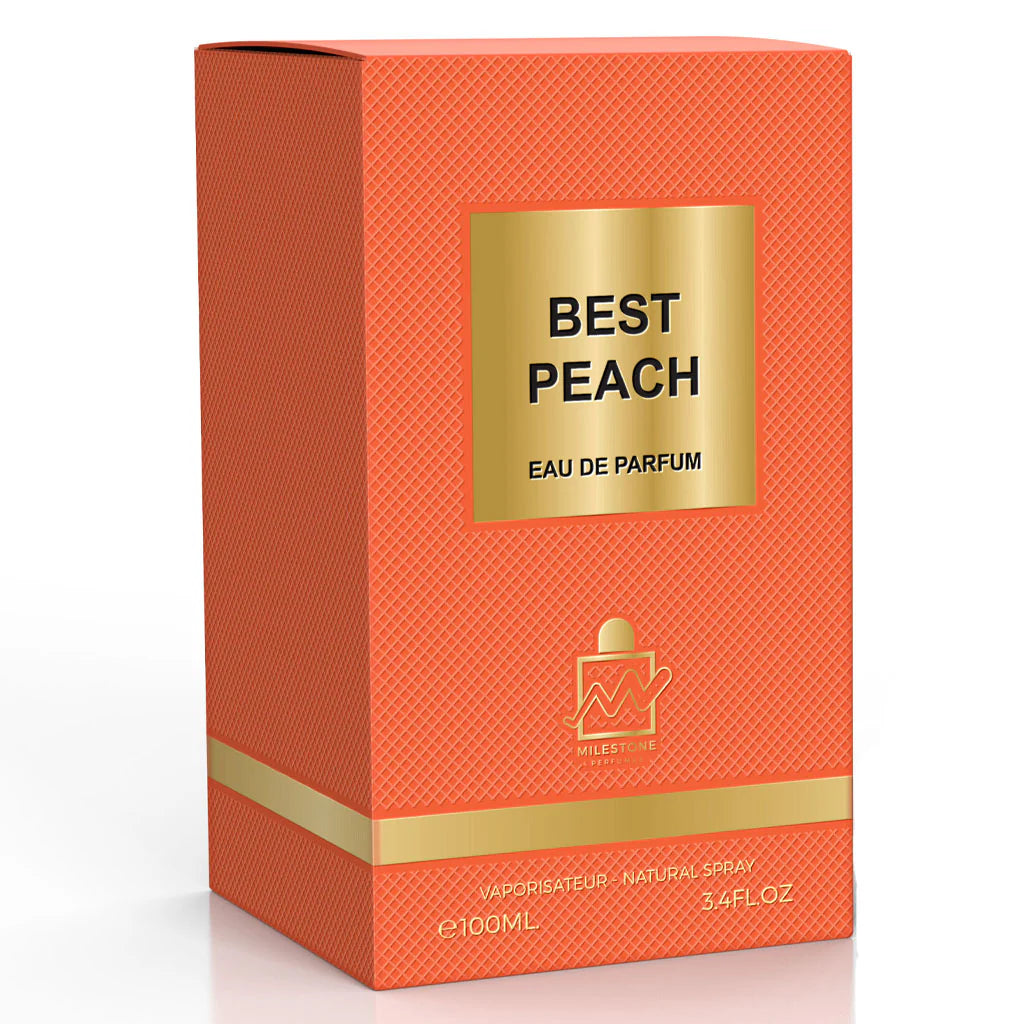 Best Peach 3.4 oz Eau de Parfum Unisex Fragrance - Perfect for Daily Wear, Date Nights & Gift Giving