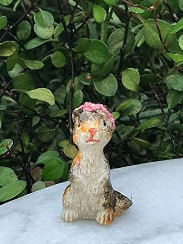 Miniature Fairy Garden Accessories - The Wild Ones Chippy The Chipmunk Decor for Home, Garden & Yard | Perfect for DIY Fairy Gardens, Terrariums & Outdoor Decor