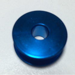 Blue Aluminum Sewing Bobbin for Sewing Machines - Perfect for Quilting, Embroidery & Crafting