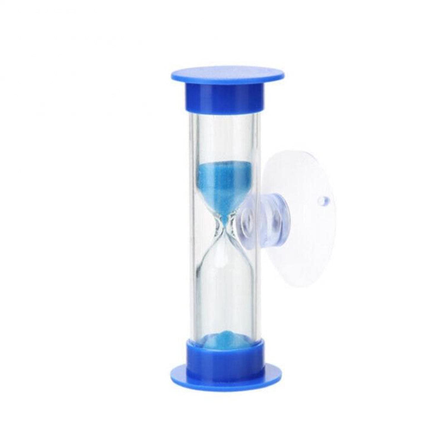 2 Minute Sand Timer for Kids Teeth Brushing - Desktop Hourglass with Suction Cup | Fun Visual Timer for Children's Dental Care, Classroom Activities & Time Management Games