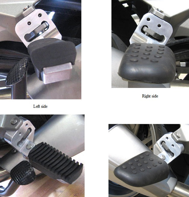 Suburban Machinery K1600GTL K1600GT Passenger Footpeg Lowering Kit - Comfortable Ride Accessories for BMW Motorcycle Touring - Perfect for Long Distance Travel & Road Trips
