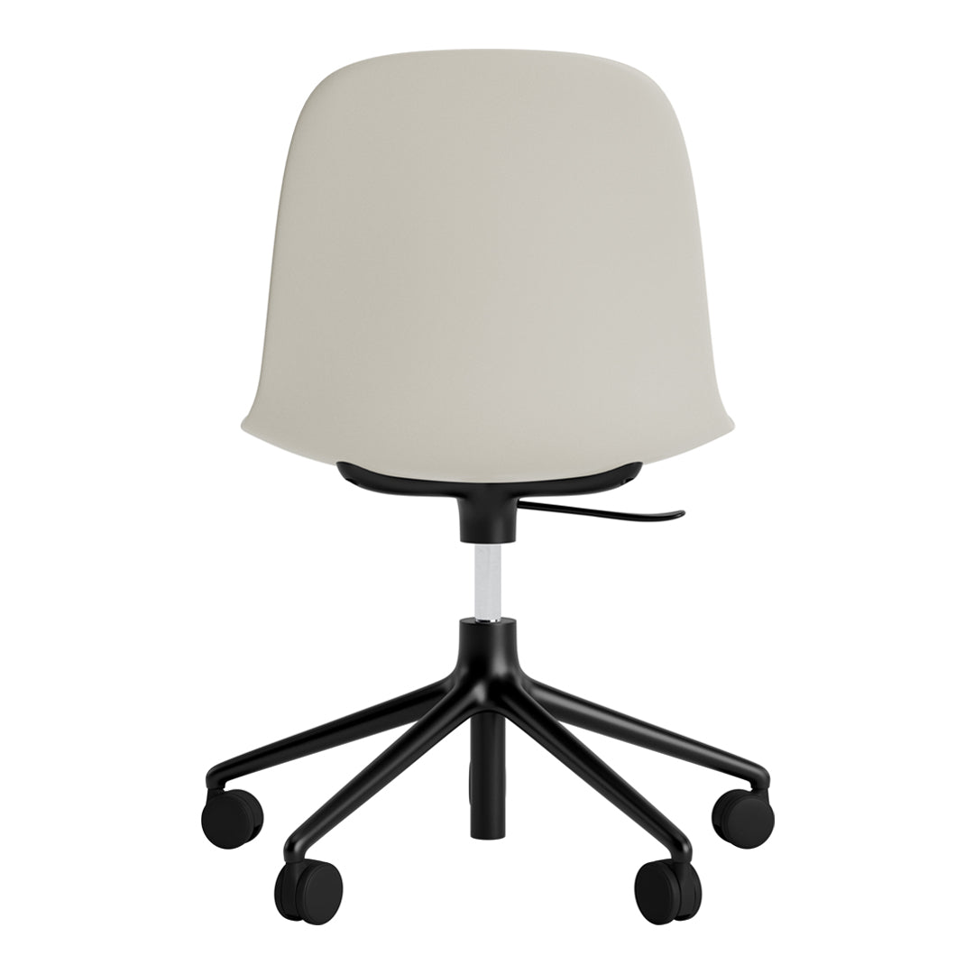 Ergonomic Form Chair with 5W Swivel Base & Gas Lift - Adjustable Office Chair for Home & Workspace - Perfect for Computer Desk, Gaming, and Professional Workstations