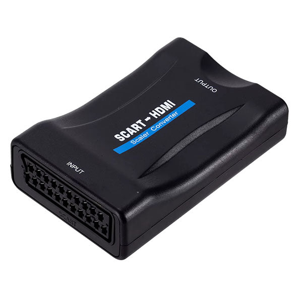 HDMI to SCART Converter Adapter 1080P - Convert Old SCART Devices to HDMI for Modern TVs | Perfect for Gaming, DVD Players & Home Theater Setups