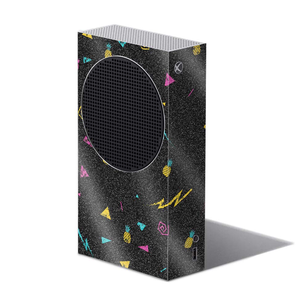 MightySkins Glossy Glitter Skin for Xbox Series S - Magic Pineapple Design | Premium Durable Glitter Finish | Easy to Apply & Remove | Made in USA | Perfect for Gaming Setups & Personalized Console Customization