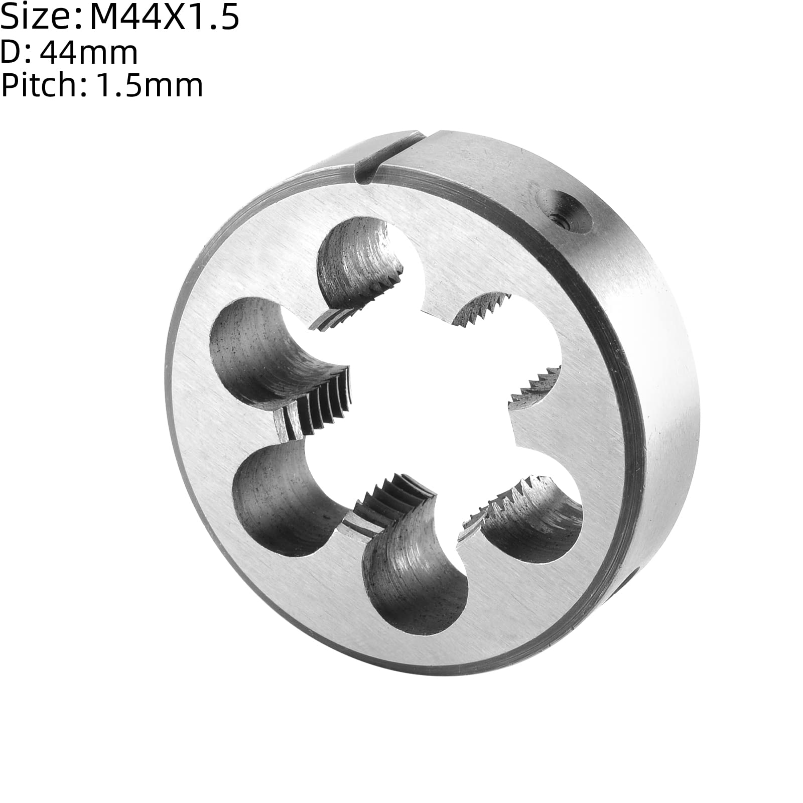 Burkit M44 x 1.5 Tap and Die Set - High Precision Right Hand Threading Tools for Metalworking | Perfect for Automotive, Plumbing & DIY Projects