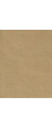 12 x 18 Inches 100% Recycled Kraft Paper Sheets - Grocery Bag Brown (250 Pack) - Perfect for Wrapping, Crafts, Shipping & Eco-Friendly Packaging