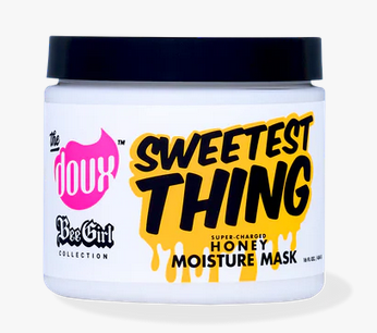 THE DOUX Sweetest Thing Honey Moisture Mask - Deep Hydrating Hair Treatment for Dry & Damaged Hair - Perfect for Salon-Quality Results at Home