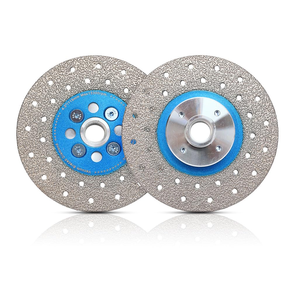 4.5 Inch Diamond Blade for Granite - Fast Cutting & Grinding Beveling Disc for Angle Grinder | Perfect for Tile, Stone & Concrete Shaping (Home Renovation & Construction Projects)