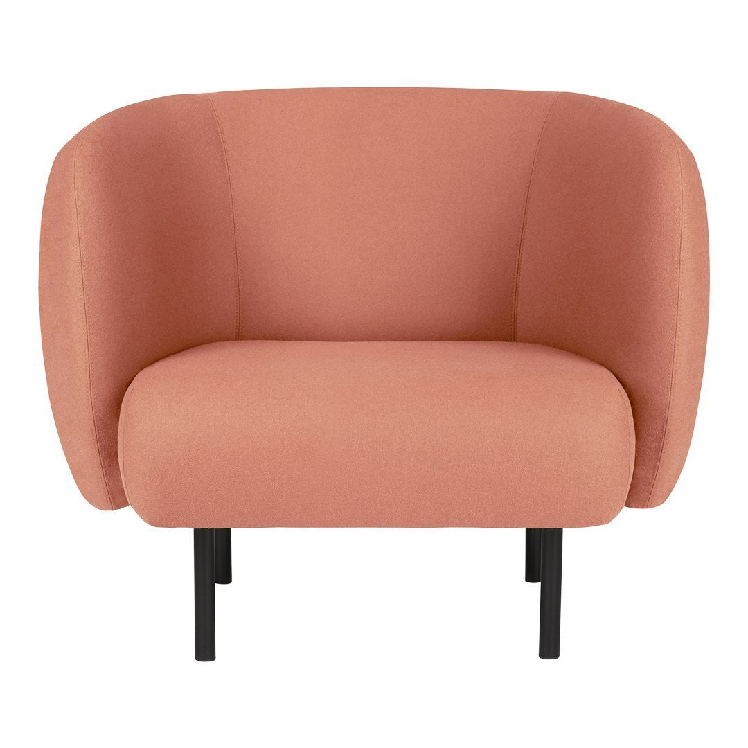 Luxury Cape Lounge Chair - Modern Accent Chair for Living Room, Bedroom & Office - Comfortable Reading Chair with Soft Cushions - Perfect for Relaxing, Napping & Home Decor