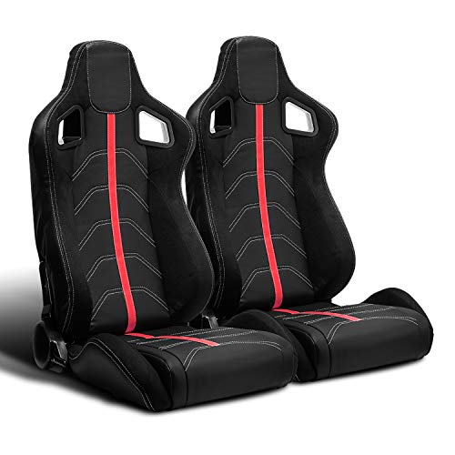 Black with Red strip (PVC-S07)