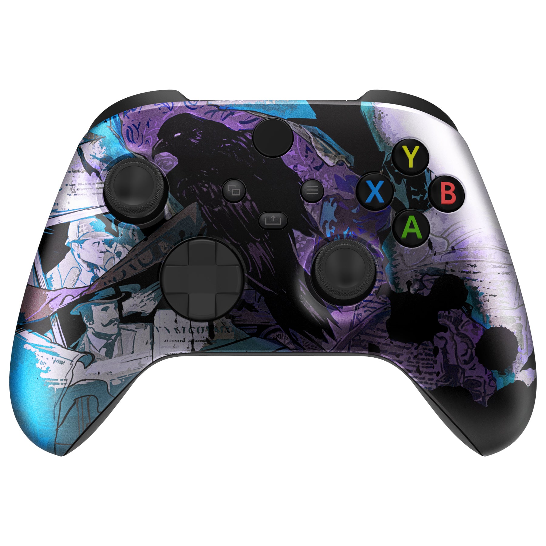 eXtremeRate Replacement Faceplate & Front Housing Shell for Xbox Series X & S Controller - Custom Gaming Shell Cover - Perfect for DIY Mods, Controller Repair & Personalized Gaming Setup