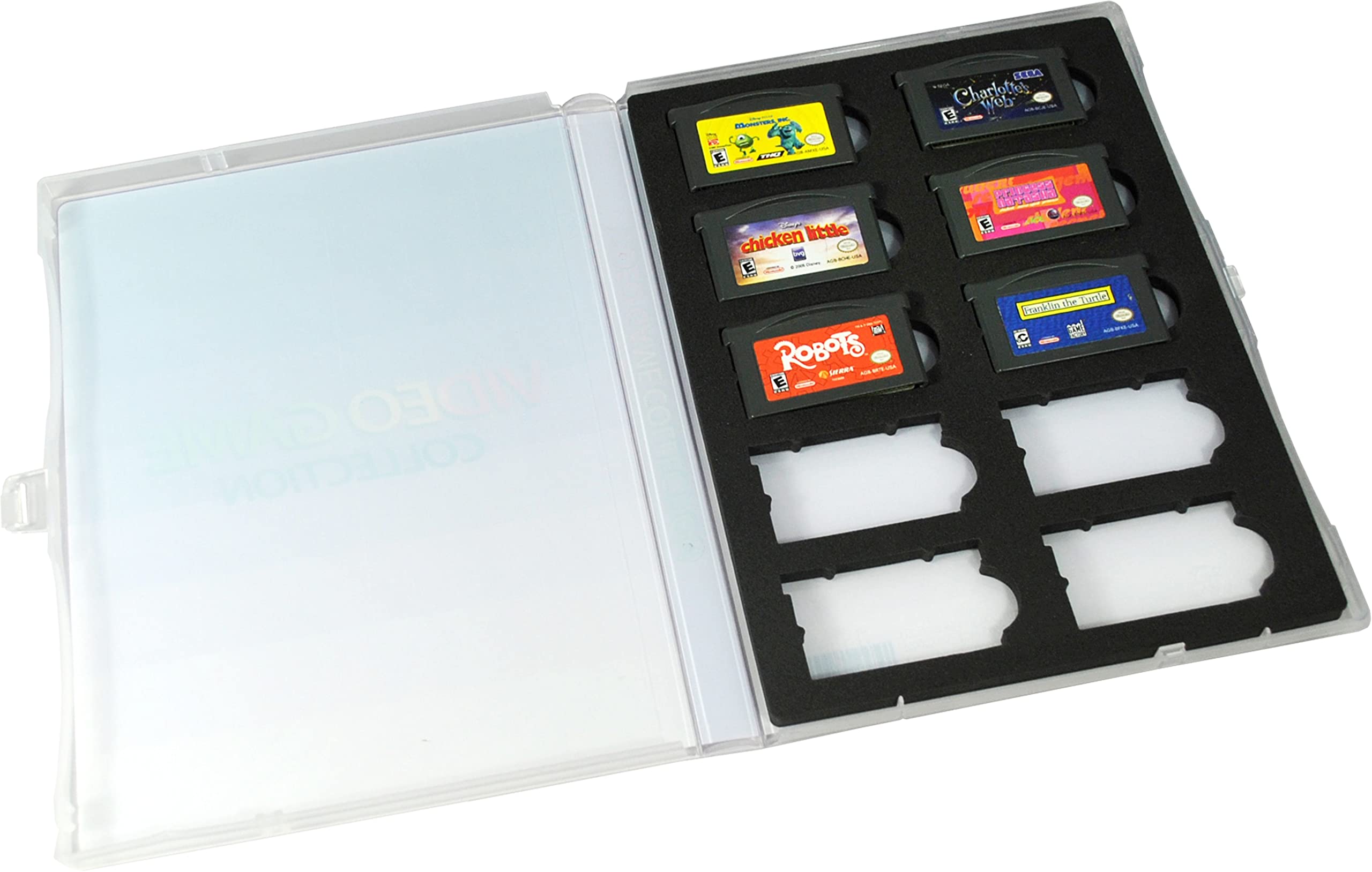 UniKeep Game Cartridge Storage Case for Nintendo GameBoy Advance - Holds 10 Games | Compact Protective Organizer for GBA Cartridges | Perfect for Travel, Gaming Parties & Collectors