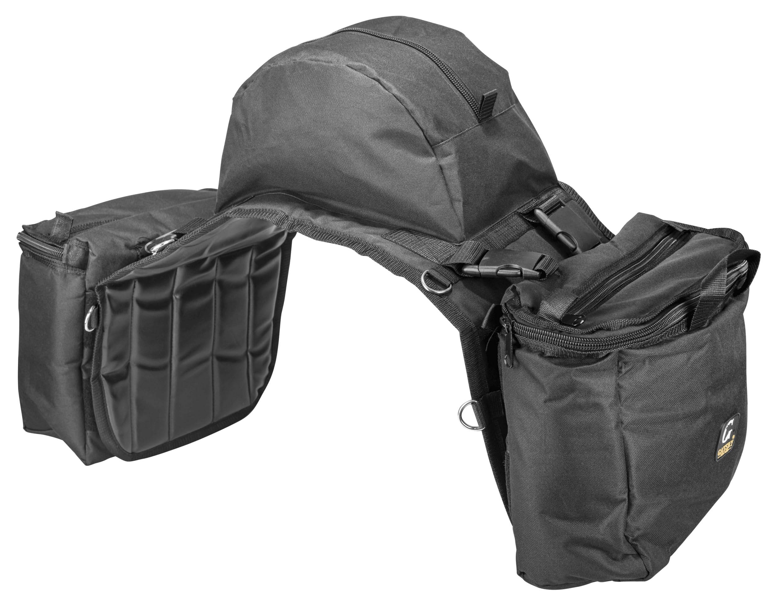 Gatsby Nylon Cooler Saddle Bag with Cantle - Durable Equestrian Riding Accessory for Horseback Riding, Trail Rides & Outdoor Adventures