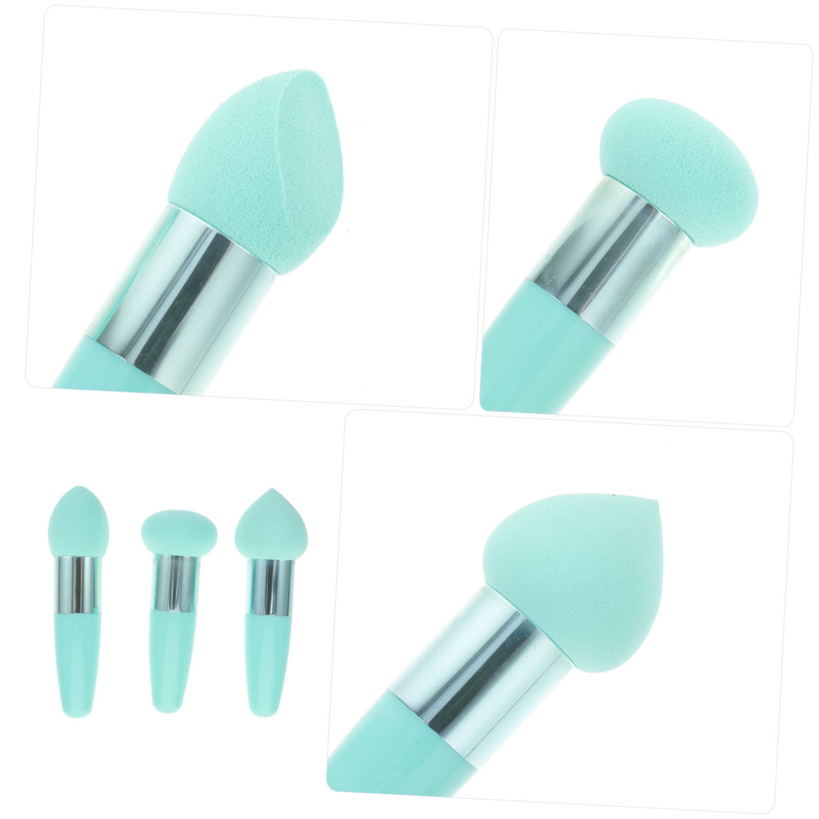 Beautyfu 3pcs Makeup Sponges - Soft Fluff for Concealer & Powder - Travel & Daily Use