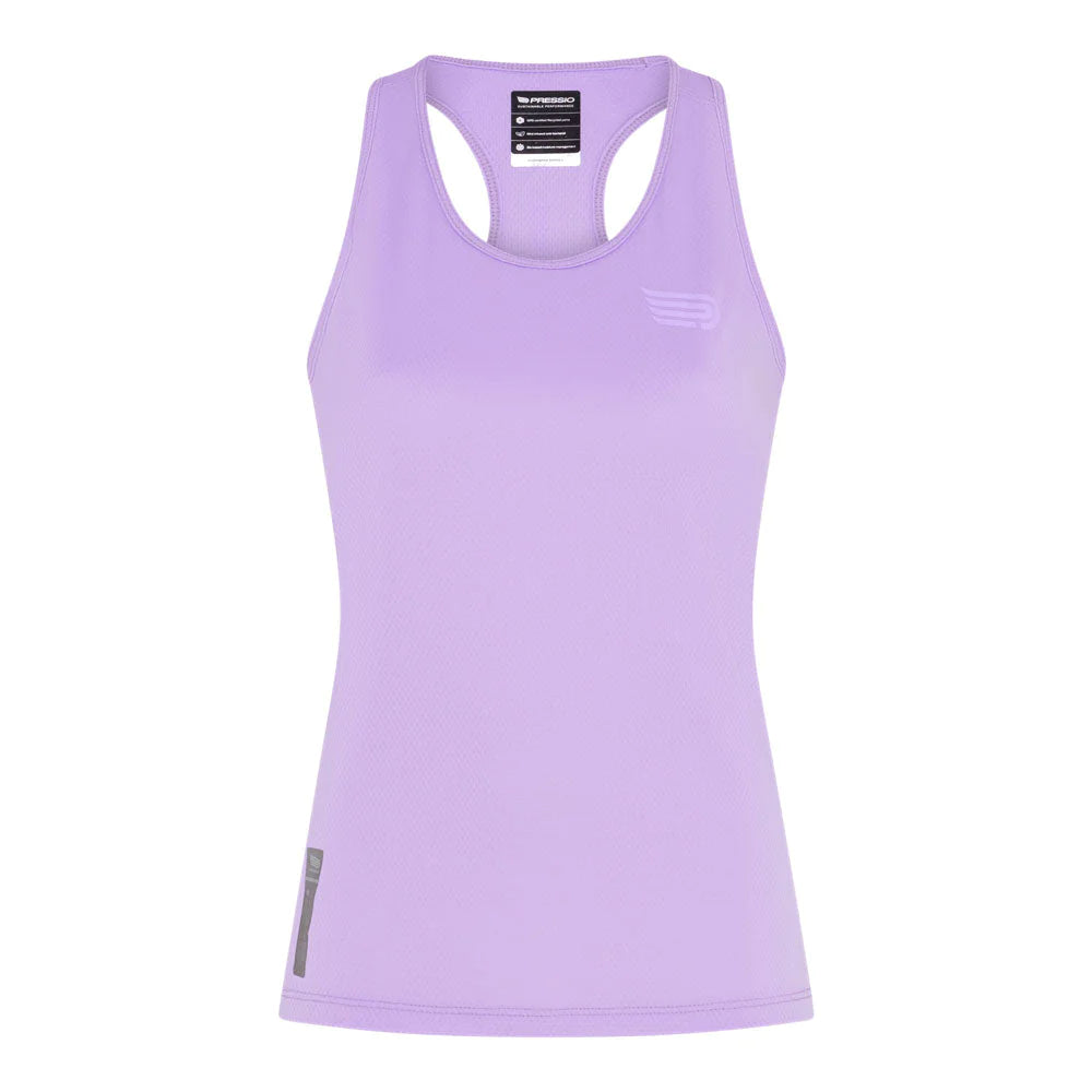 Pressio Women's Performance Singlet - Lightweight, Moisture-Wicking, Breathable for Running, Yoga & Gym Workouts | LVD/MAT
