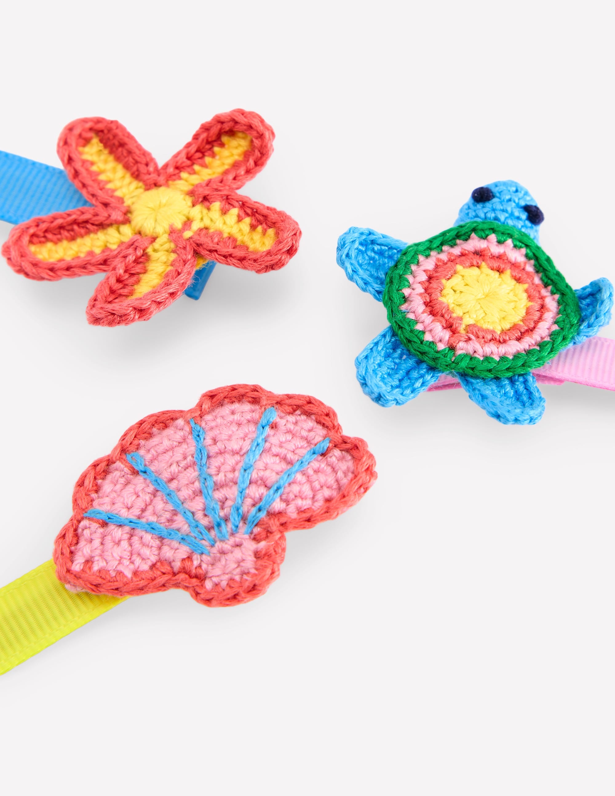 3 Pack Under the Sea Hair Clips for Women & Girls - Cute Ocean Theme Hair Accessories for Beach, Pool, Summer & Vacation Styling