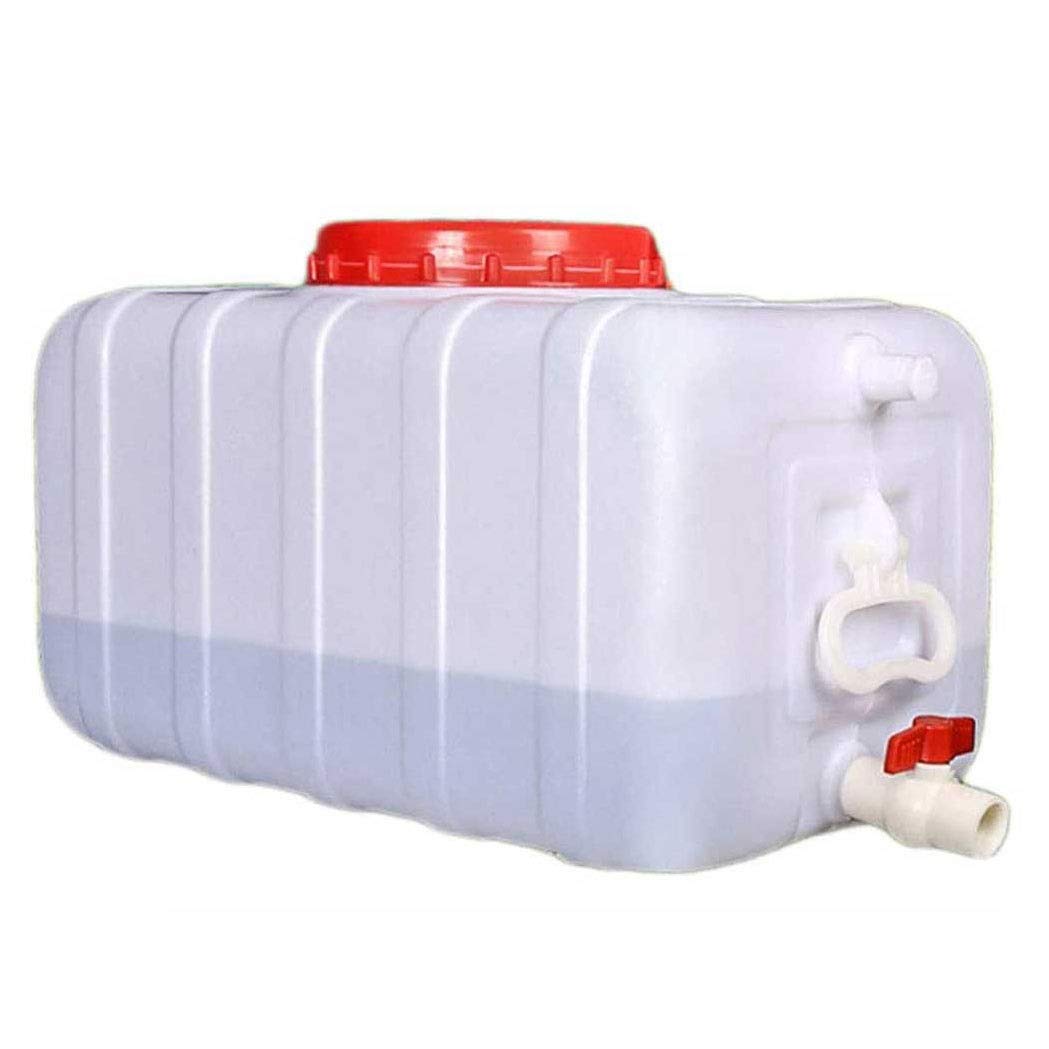 25L Premium Portable Water Storage Container - BPA-Free Thick Plastic Jug with Faucet for Outdoor Camping, Hiking, Emergency & Home Use | Food Grade Water Carrier for Picnics, Road Trips & Disaster Preparedness