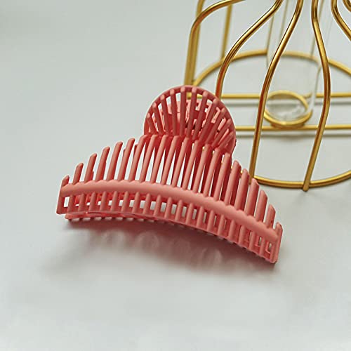 Lnrueg Fashion Hair Claw Clip - Non-Slip Interlocking Teeth, Strong Hold Jaw Clip for Women, Handmade Bathroom Decor Accessory | Perfect for Home, Office, and Travel Use