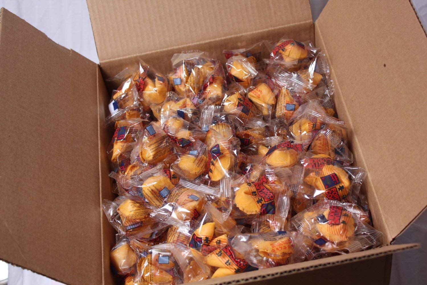 Fresh Crispy Fortune Cookies - 100 Pack for Snacks & Parties