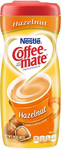 Coffee-Mate Hazelnut Powdered Coffee Creamer, 15-Ounce (Pack of 6) - Non-Dairy Creamer for Coffee, Tea & Baking - Rich Hazelnut Flavor for Home, Office & Cafes