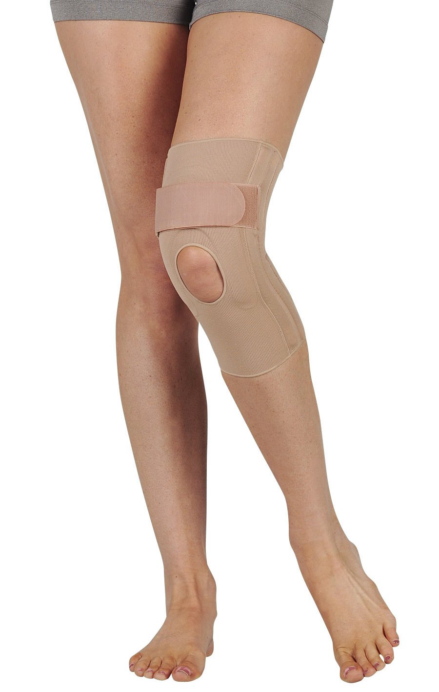 Orthopedic Knee Brace with Horseshoe Pad for Left Knee - Support for Pain Relief, Arthritis & Injury Recovery - Ideal for Running, Sports & Daily Activities