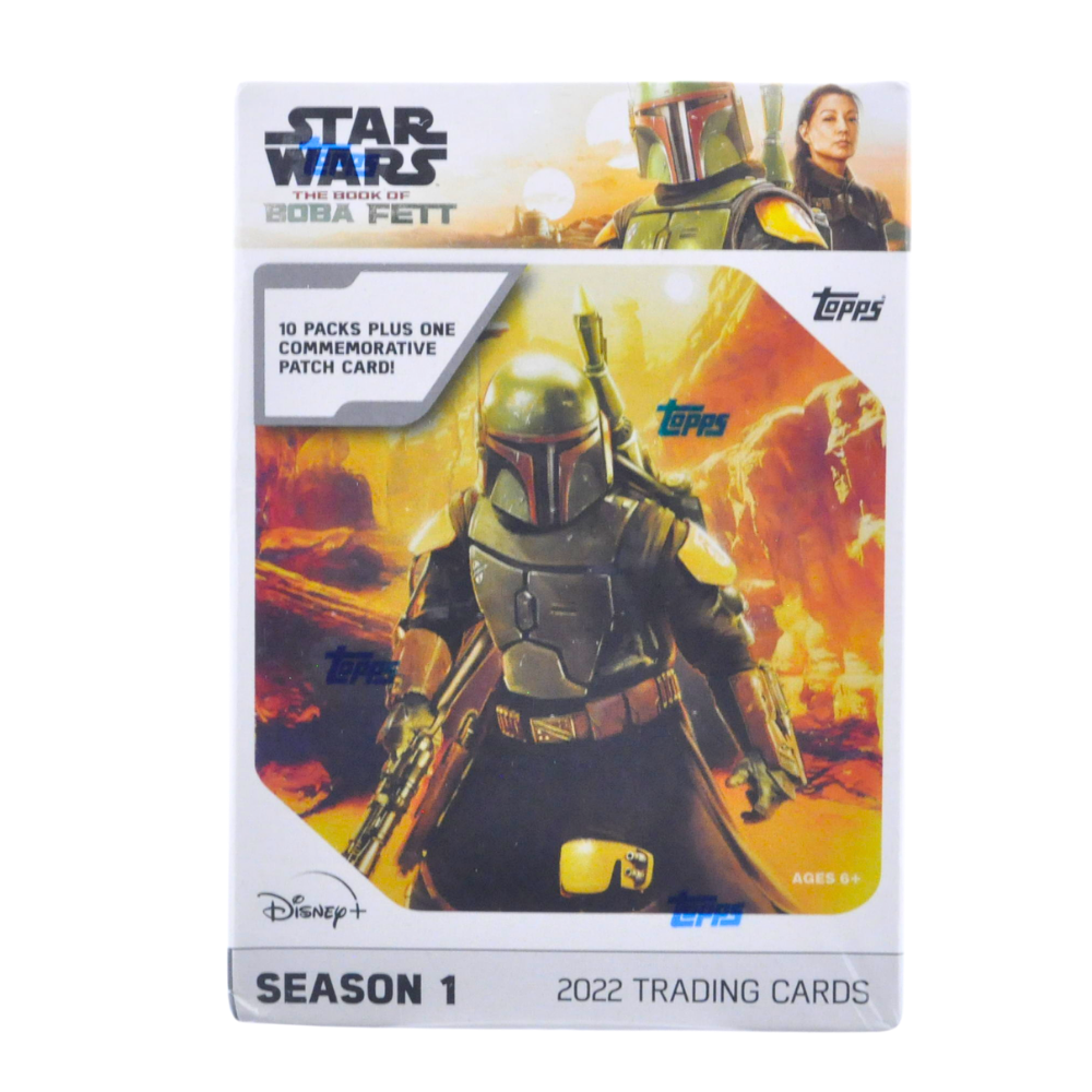 2022 Topps The Book of Boba Fett Season 1 Trading Cards Sealed Blaster Box - Collectible Star Wars Memorabilia for Fans & Card Game Enthusiasts