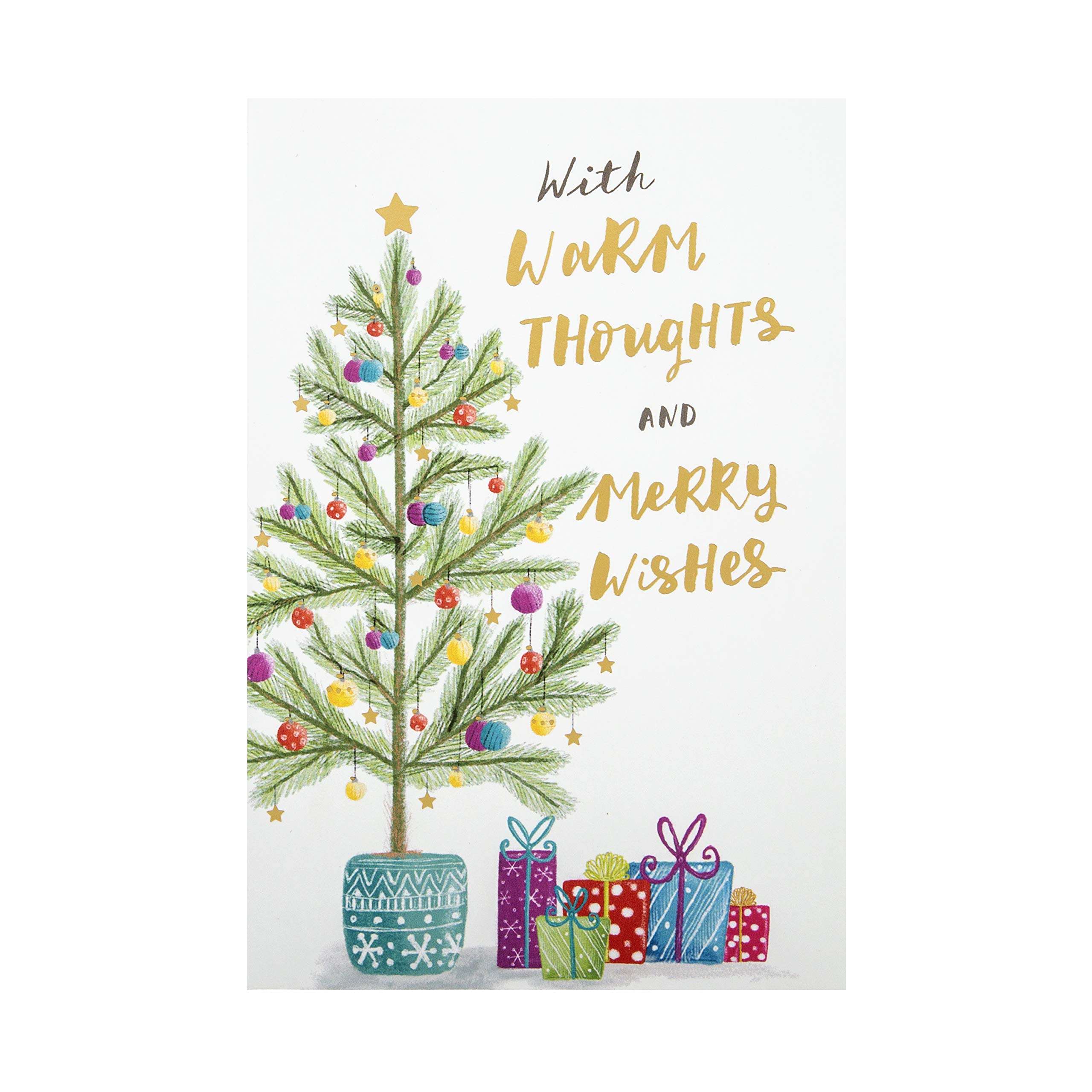 Hallmark Christmas Charity Cards - 12 Boxed Holiday Greeting Cards with 2 Modern Illustrated Designs | Perfect for Gifts, Office Exchanges & Festive Home Decor