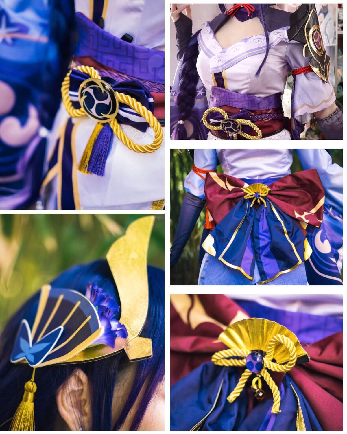Raiden Shogun Cosplay Costume - Genshin Impact Baal Outfit for Women | Anime Convention, Halloween Party & Cosplay Events