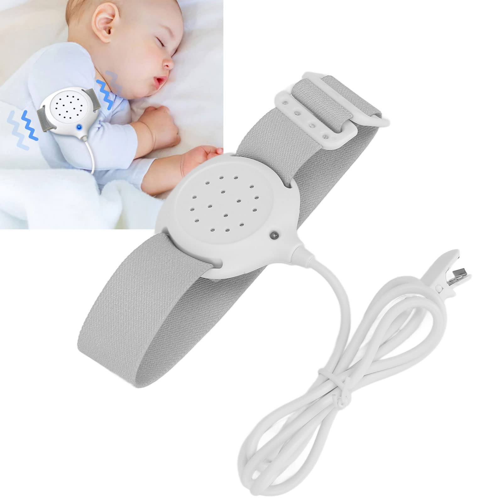 **Bedwetting Alarm for Kids - High Sensitivity Enuresis Alarm with Sound & Vibration - Intelligent Pee Alarm for Boys & Girls - Perfect for Overnight Protection & Potty Training**