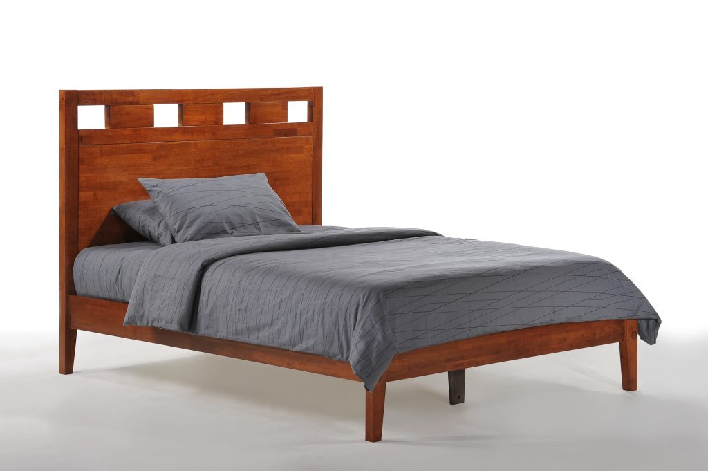 Premium King Tamarind Bed (P Series) - Queen Size Solid Wood Platform Bed Frame with Storage, Modern Bedroom Furniture for Home & Guest Room Use
