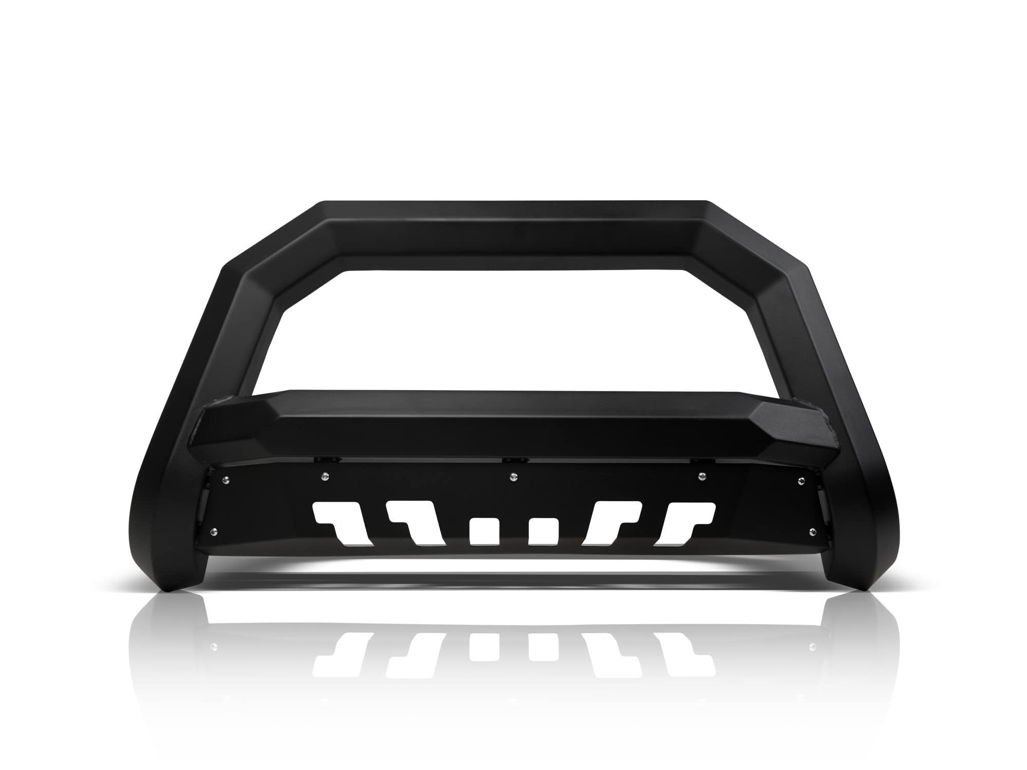 Armordillo 8712443 Rayden Series Bull Bar - Matte Black Heavy Duty Front Bumper Guard for 2018-2024 Jeep Wrangler JL & 2020-2024 Jeep Gladiator JT | Off-Road Protection & Stylish Upgrade