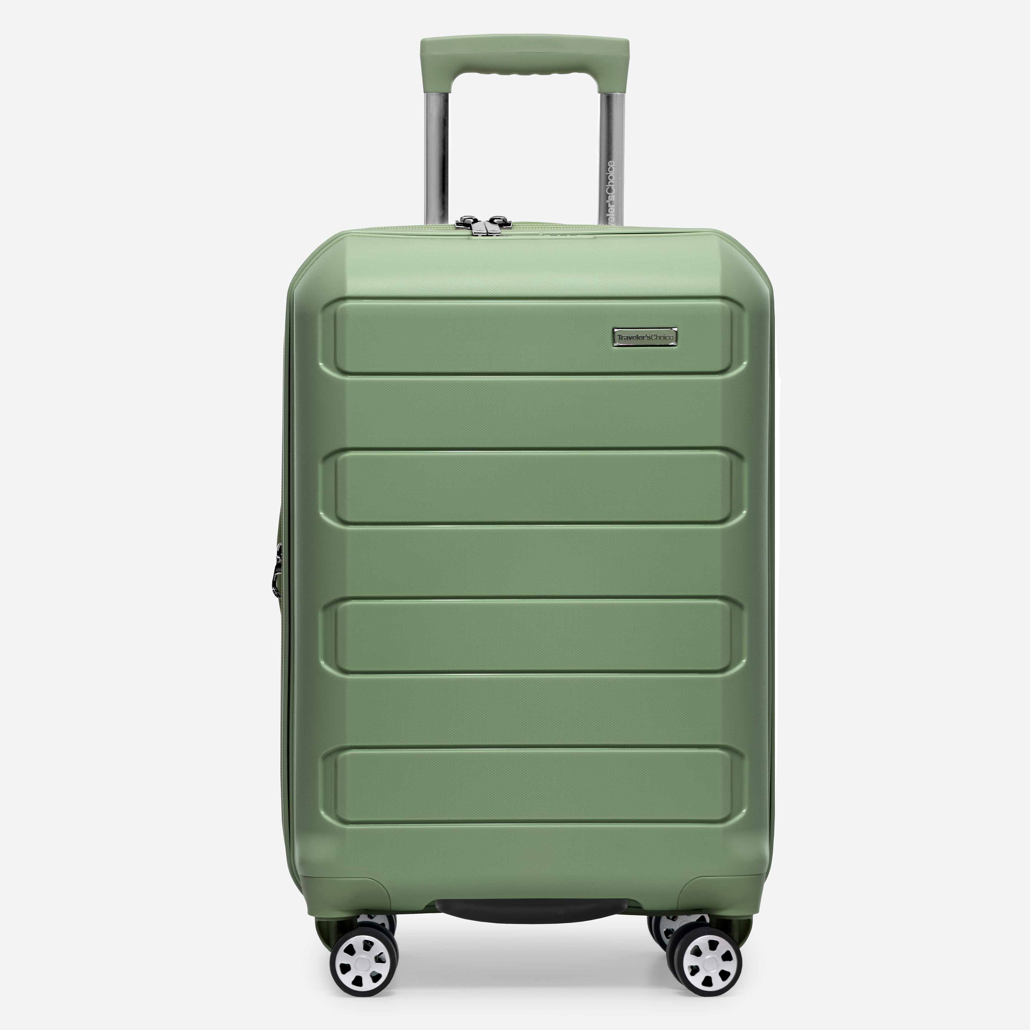Pagosa 3 Piece Luggage Set - Lightweight Spinner Suitcase with TSA Lock - Perfect for Travel, Business Trips & Vacations