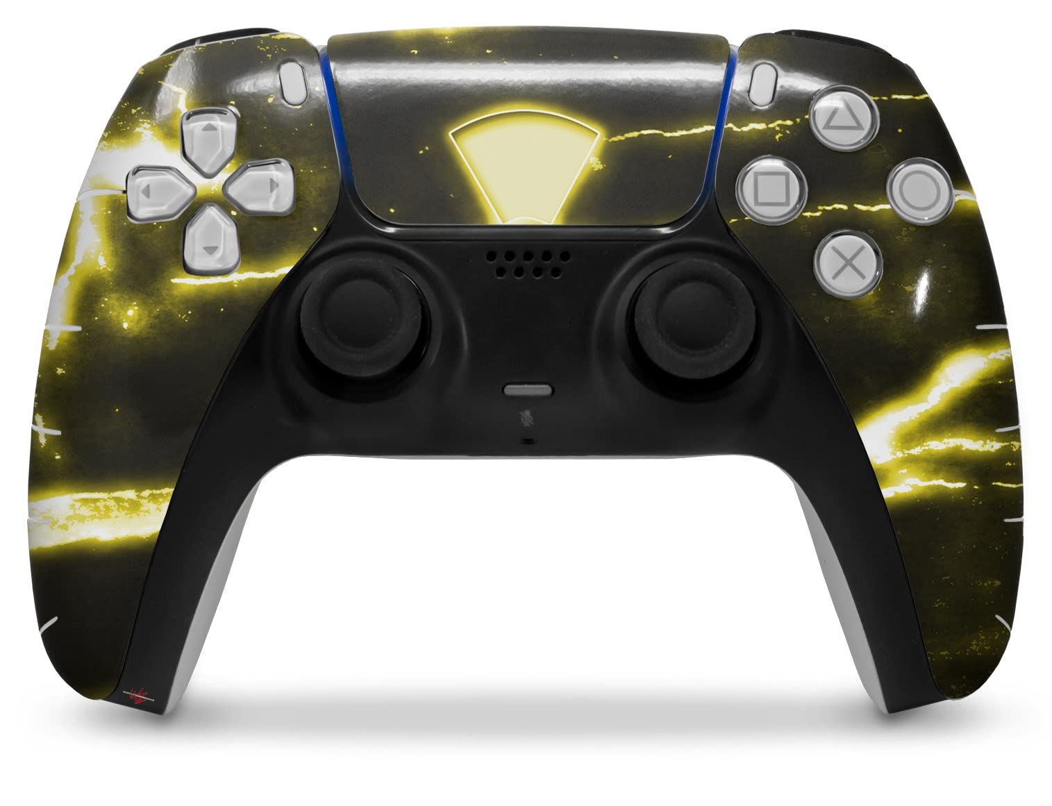 Sony PS5 DualSense Skin Wrap - Radioactive Yellow for Gaming & Protection