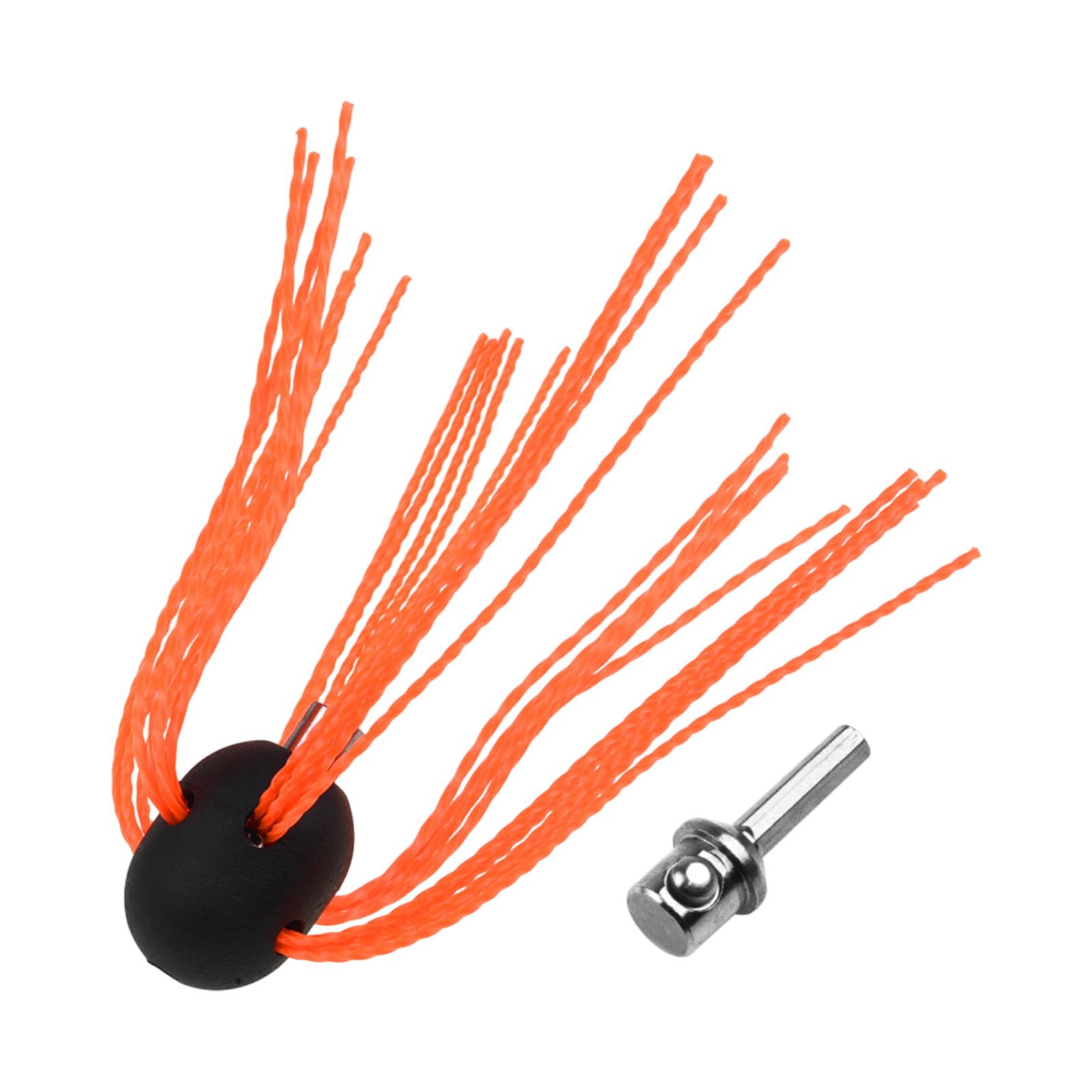 Rotary Chimney Sweep Brush Kit - Aluminum Power Brush with Drill Attachment for DIY Fireplace Cleaning | Perfect for Home Maintenance & Chimney Cleaning Services
