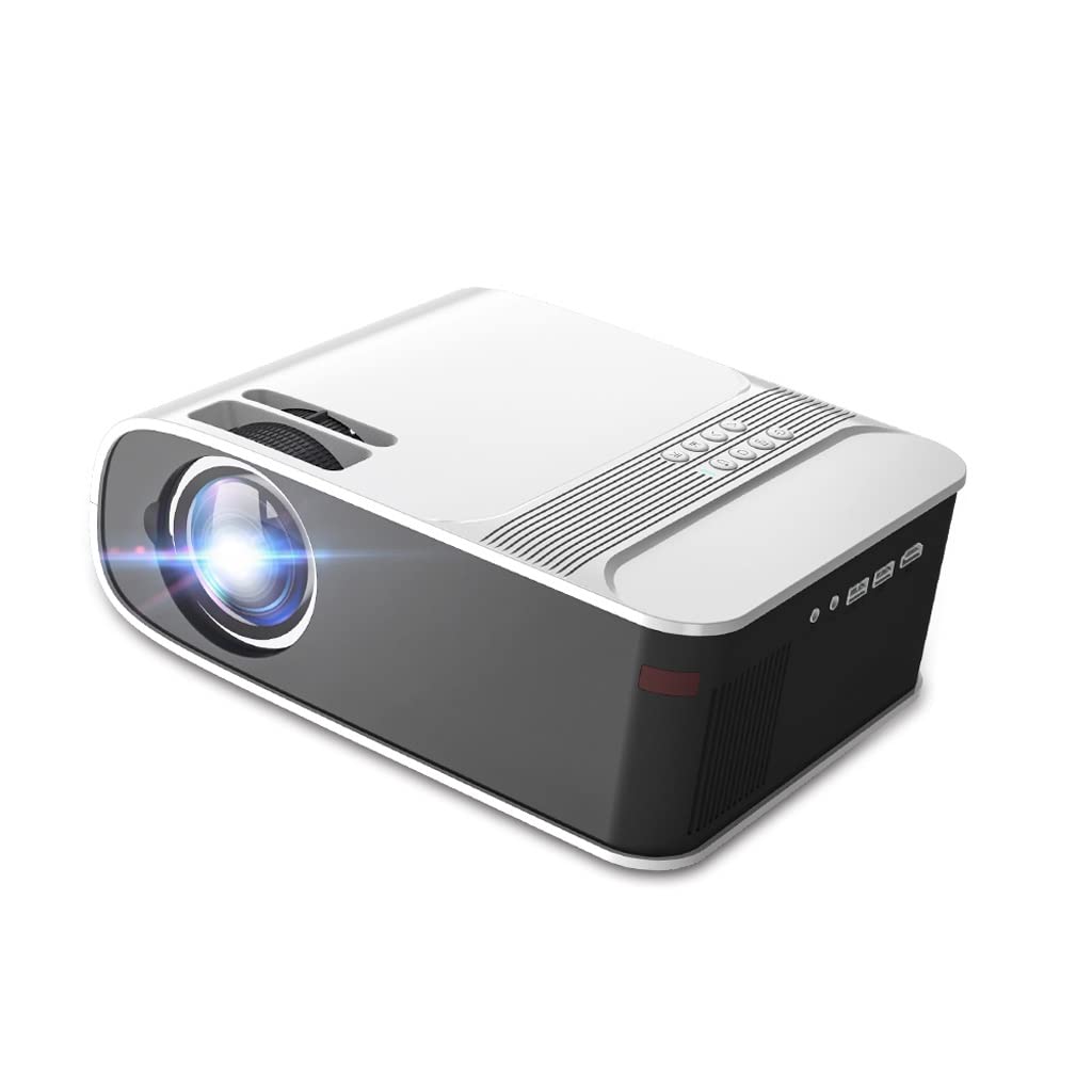 W32 Mini Projector - Full HD 1080p & 4K Decoding, Android 10 Smart LED Projector for Home Theater | Portable Movie Projector for iPhone, Android Phones & Streaming | Perfect for Bedroom, Outdoor & Office Presentations