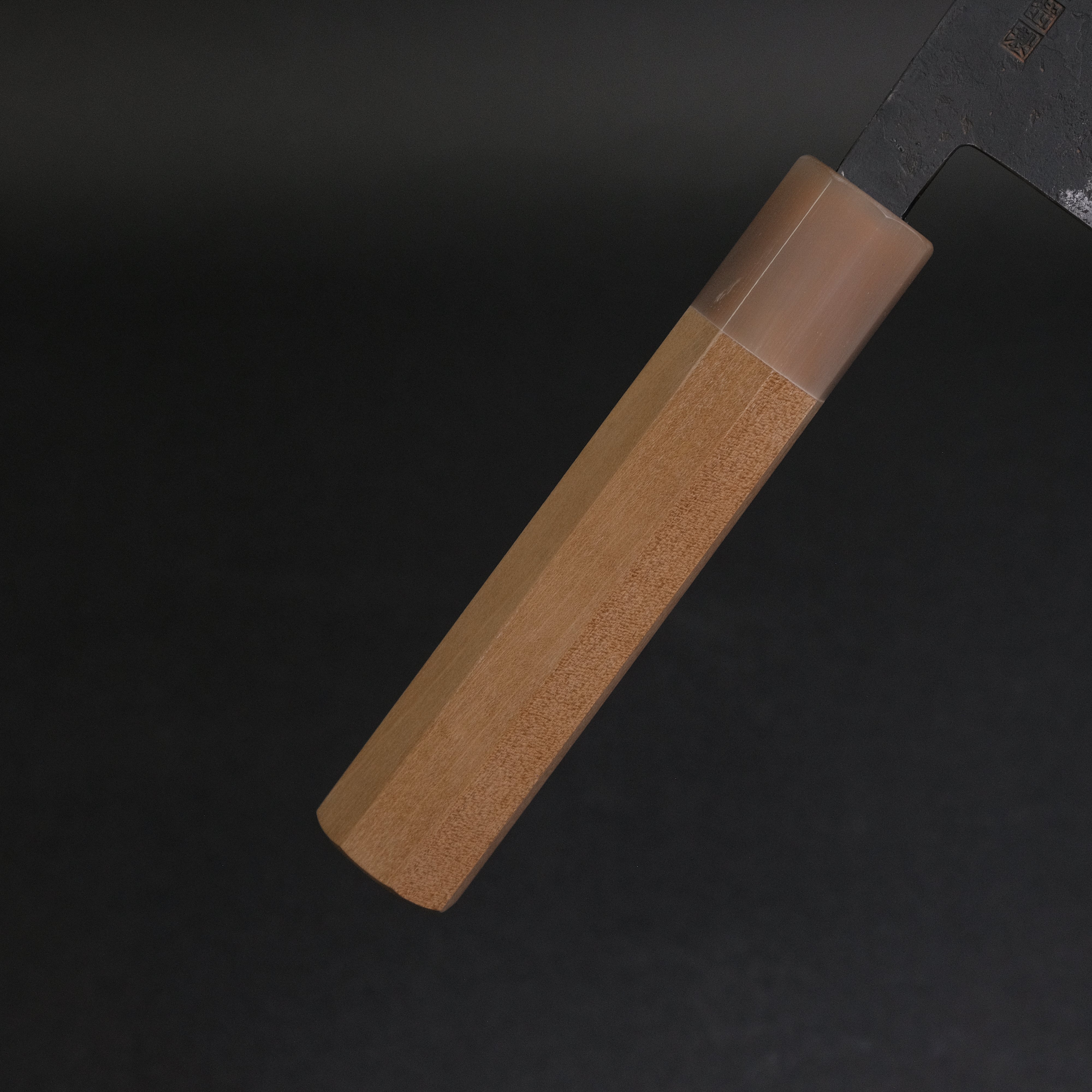 Premium Japanese Nakiri Knife - Morihei Hisamoto Kurouchi White #1 Steel 165mm with Ho Wood Handle - Perfect for Vegetable Chopping, Slicing & Precision Kitchen Tasks