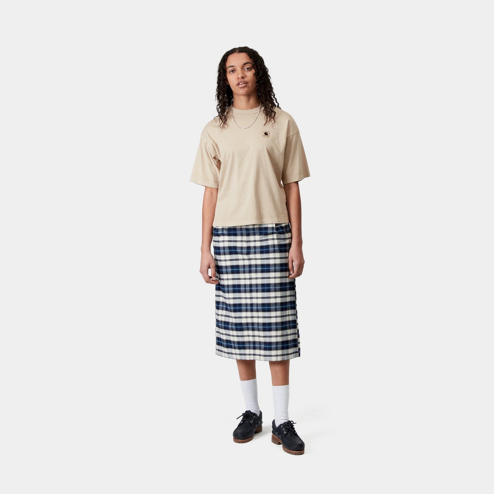 Women's Nelson T-Shirt | Fleur De Sel Cotton Casual Tee for Everyday Wear | Perfect for Work, Weekend & Travel