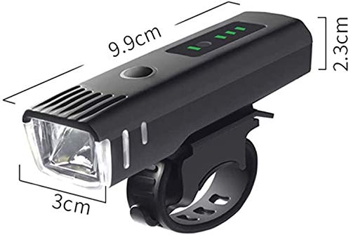 Super Bright USB Rechargeable Bike Light - 1000 Lumens Waterproof Bicycle Headlight for Mountain & Road Bikes | Easy Mount Cycling Safety Light for Night Riding, Commuting & Outdoor Adventures