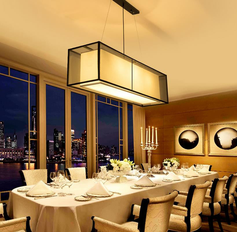 Ananda Modern Crystal Dining Room Chandelier - Elegant Ceiling Light Fixture for Kitchen Island, Restaurant & Home Decor