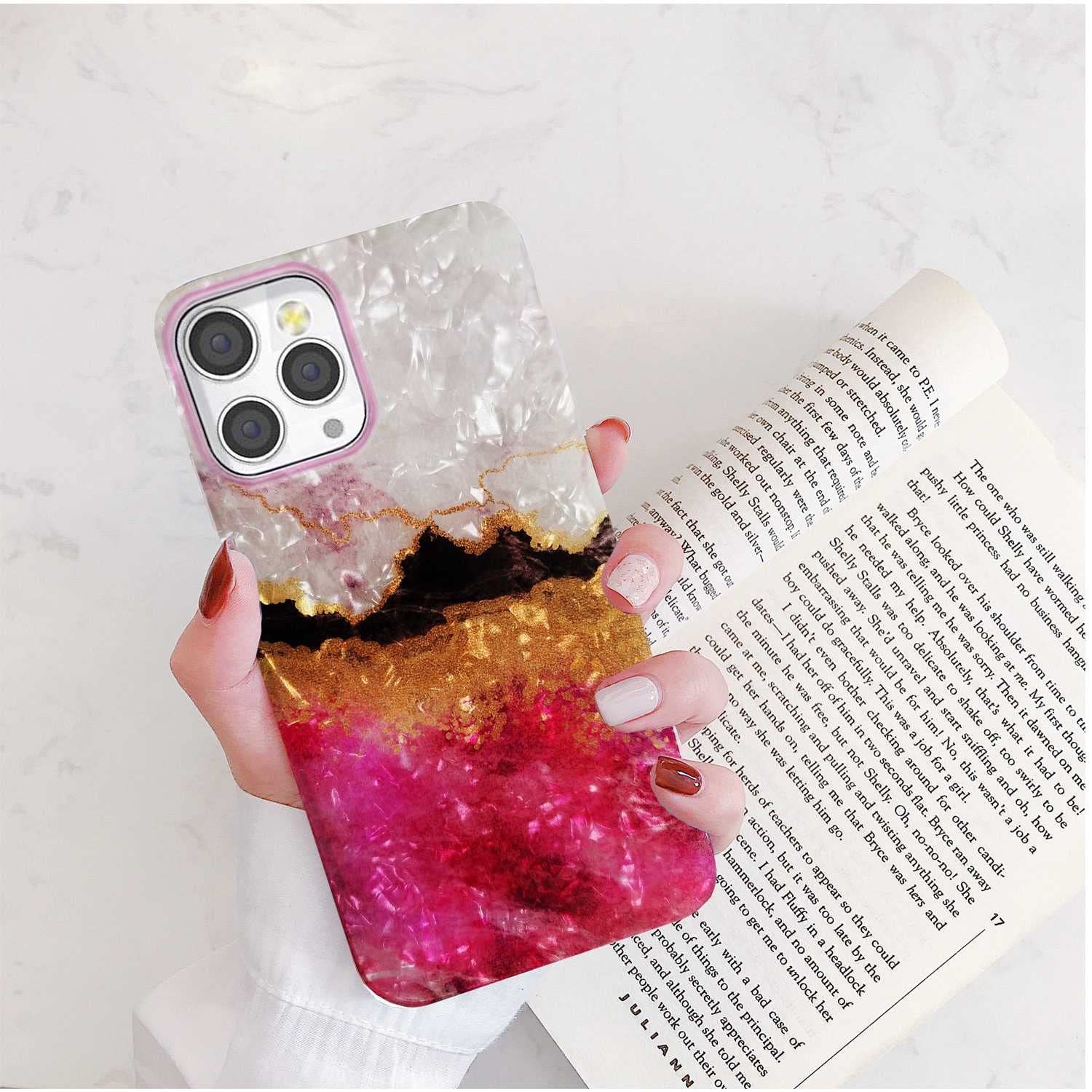 Sparkly Glitter Phone Case for iPhone 12 Pro Max 6.7
