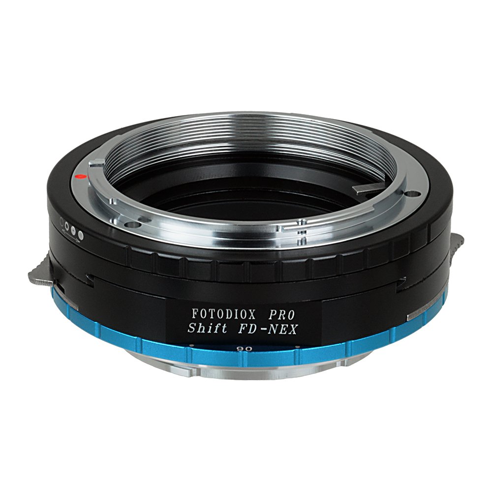 Fotodiox Pro Shift Lens Mount Adapter - Canon FD/FL to Sony E-Mount Camera Converter - Perfect for Vintage Lens Photography & Videography