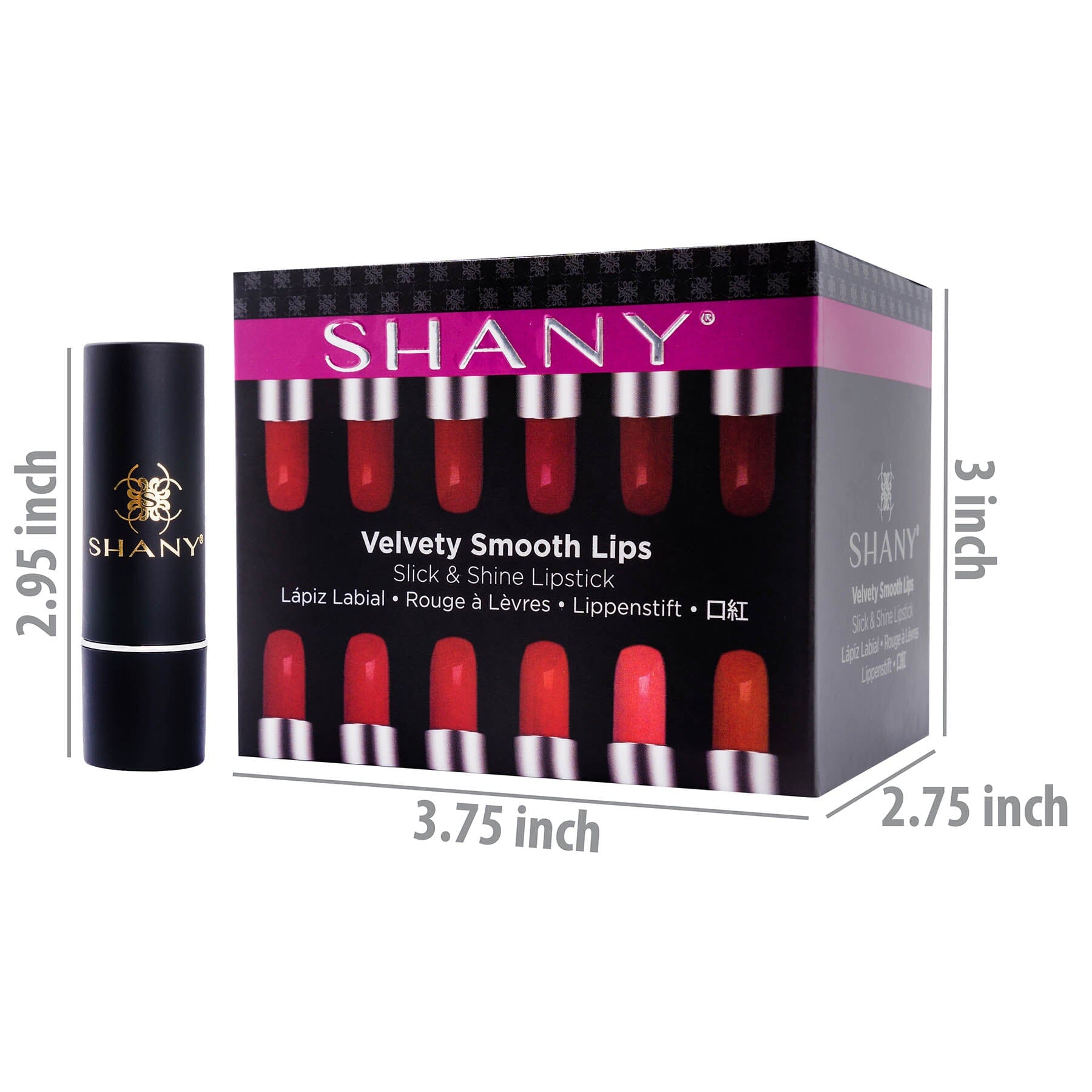 12 Colors Long Lasting Moisturizing Lipstick Set - Slick & Shine Lip Gloss for Day & Night Wear, Parties, Dating & Everyday Makeup