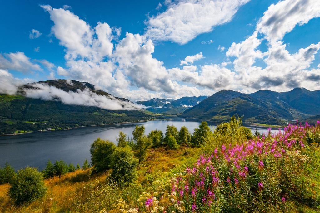 Stunning Sunrise at Loch Duich Scotland - Summer Landscape Photo with Beach, Castle & Sunset | 12x8 Premium Thick Paper Print | Perfect for Home Decor, Office Wall Art & Gift Giving