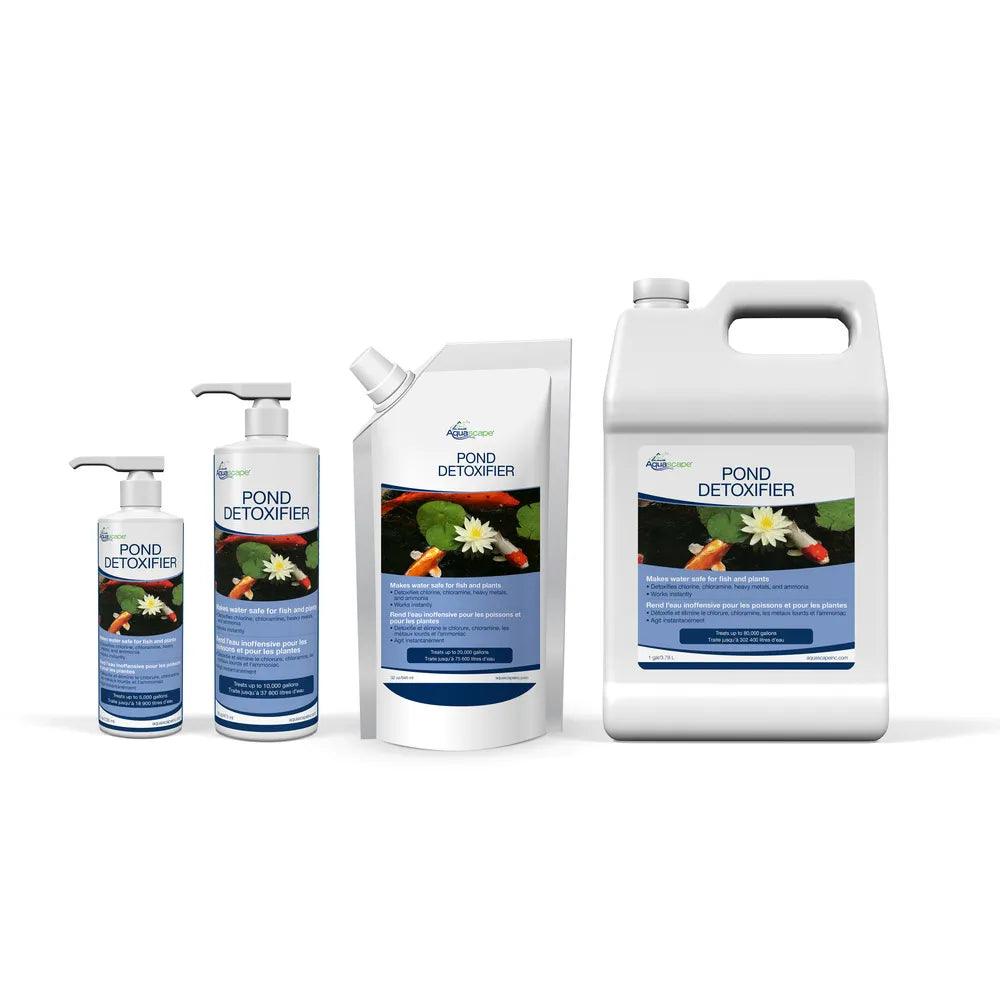 Best Pond Detoxifier for Clean Water - Natural Algae Control & Water Clarifier | Ideal for Koi Ponds, Water Gardens & Fish Tanks